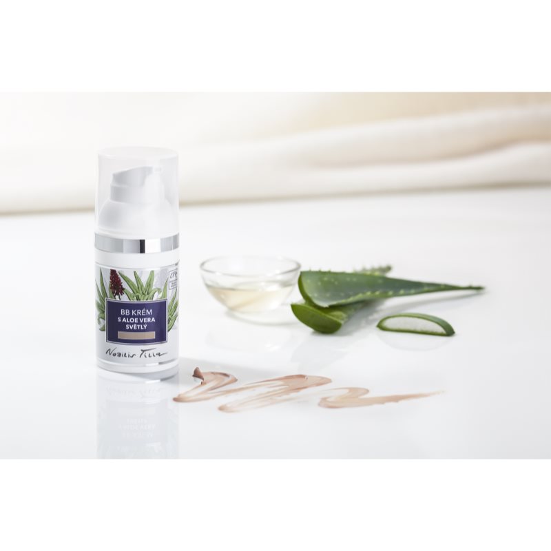 Nobilis Tilia Face Cream Face Care Moisturising BB Cream With Aloe Vera Shade Light 30 Ml
