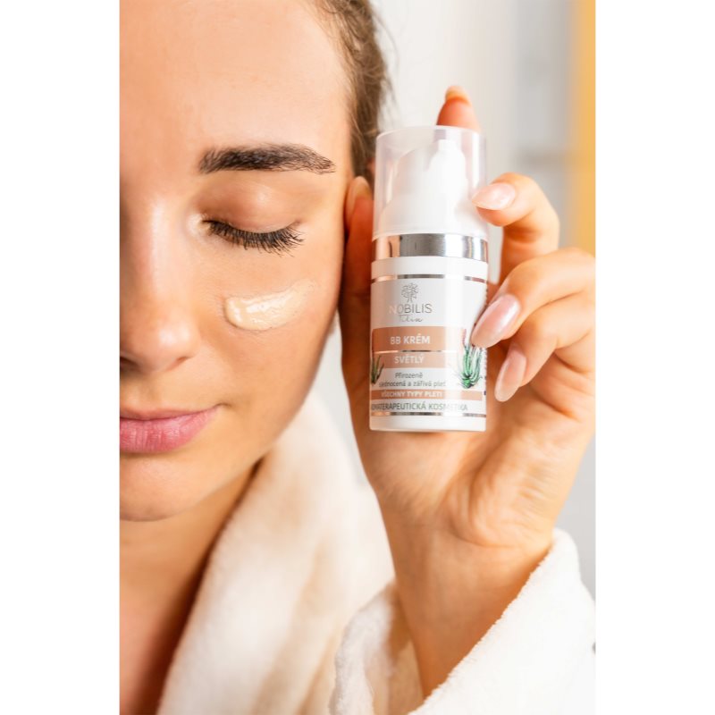 Nobilis Tilia BB Krém BB krém s hydratačním účinkem s aloe vera odstín Light 30 ml (obrázek 3)