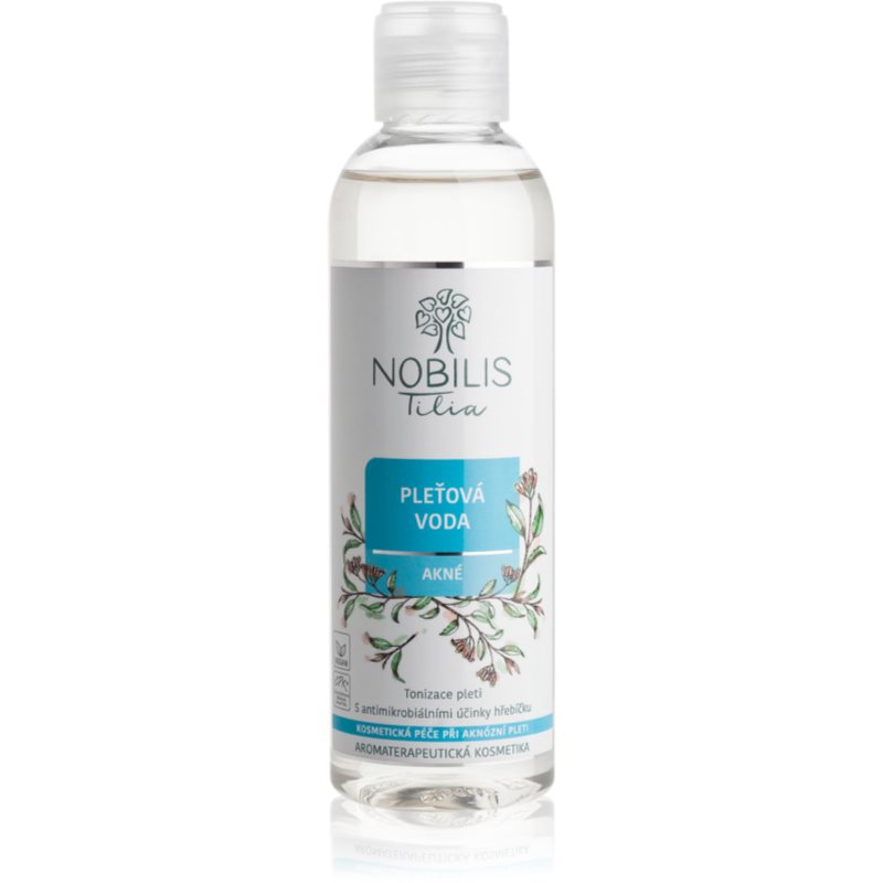 Nobilis Tilia Acne care Tiefenreinigendes Gesichtswasser für problematische Haut, Akne 200 ml