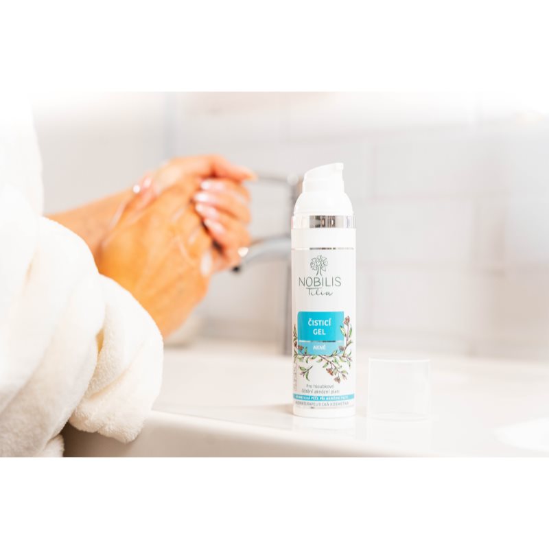 Nobilis Tilia Akné hydratační čisticí gel pro mastnou pleť se sklonem k akné 75 ml (obrázek 3)