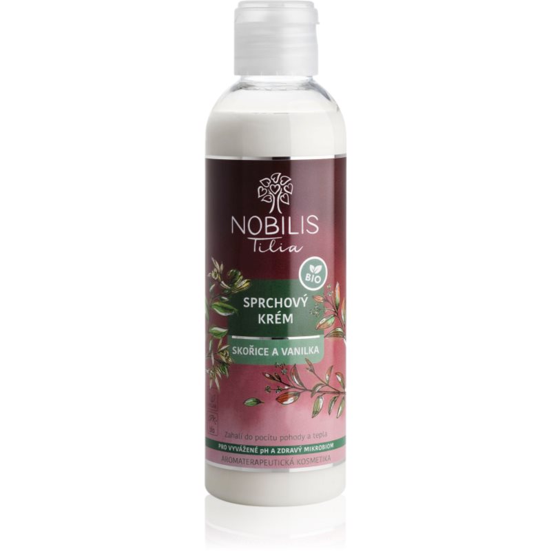Nobilis Tilia Shower Cream Duschcreme Duft Skořice a Vanilka 500 ml