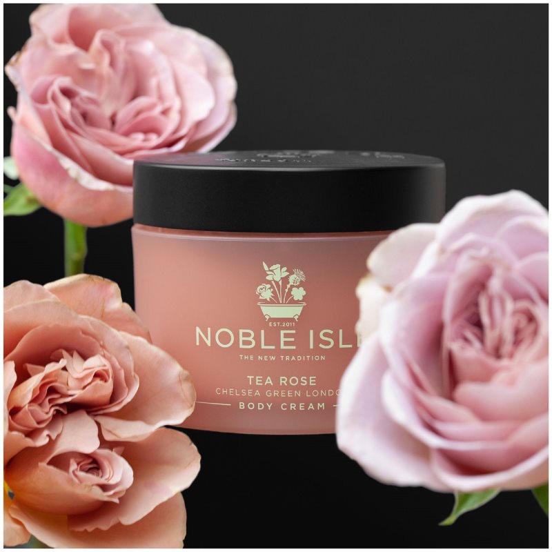 Noble Isle Tea Rose Caring Body Cream For Women 250 Ml