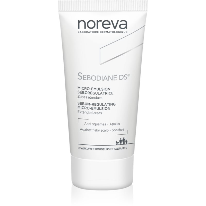 Noreva Sebodiane DS Sebum-Regulating Micro-Emulsion zklidňující emulze na seboroickou dermatitidu 30 ml