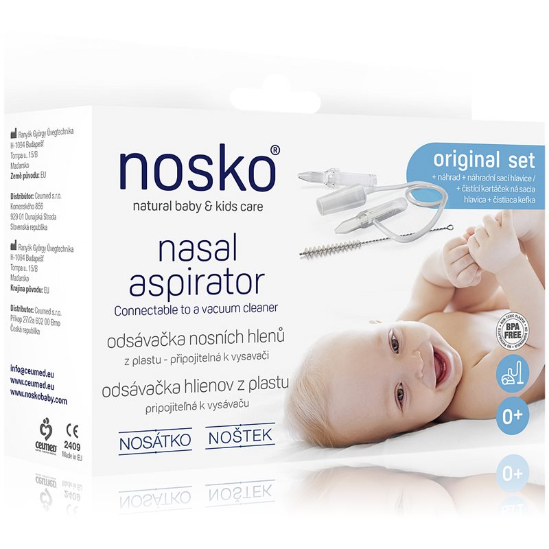 

Nosko Plast аспіратор слизу подарунковий набір 0