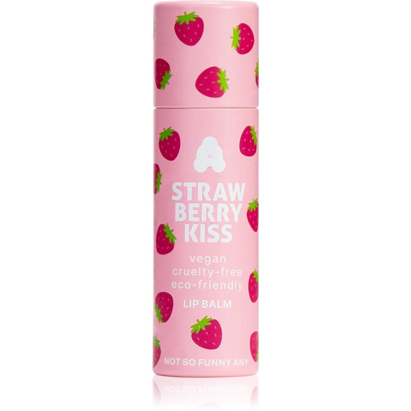 Not So Funny Any Lip Balm Strawberry Kiss βάλσαμο για τα χείλη με χρώμα 10 γρ