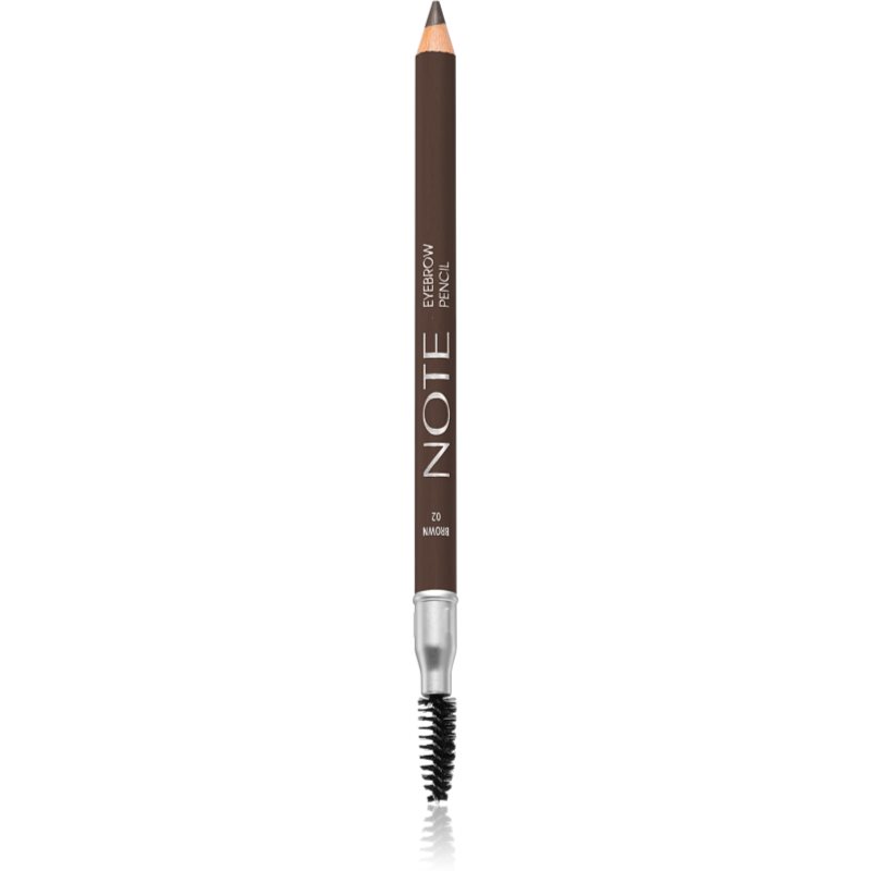 Note Cosmetique Eyebrow Pencil antakių pieštukas 02 Brown 1,1 g