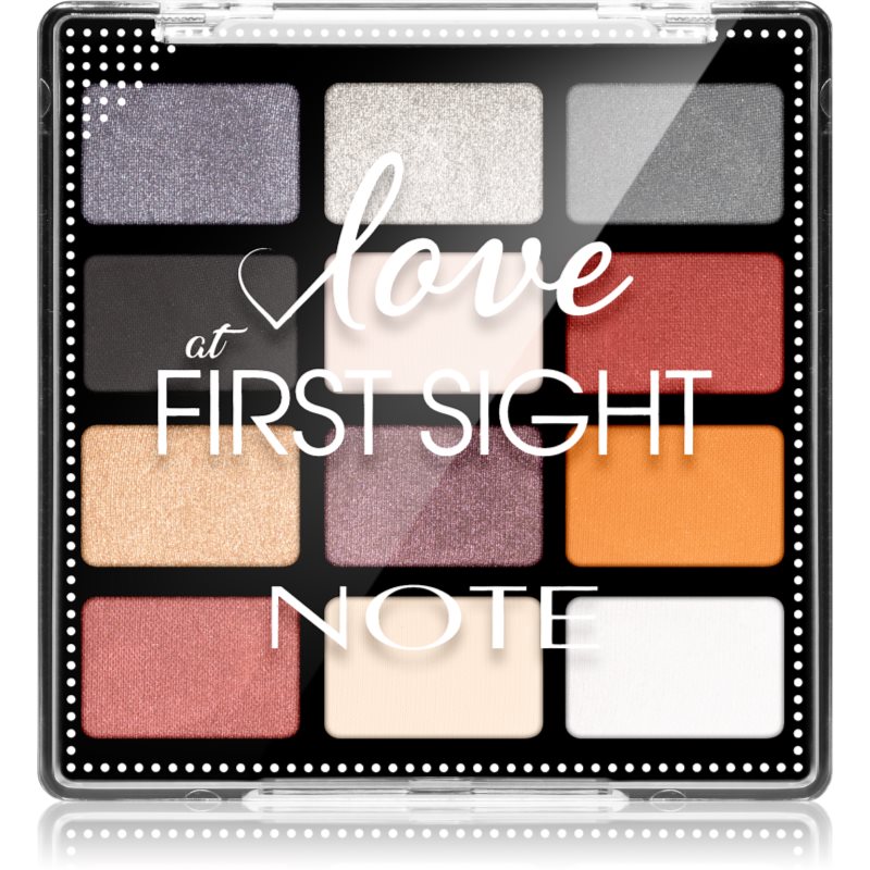 Photos - Eyeshadow NOTE Cosmetique Love At First Sight палетка тіней для очей 203 Freedom to 