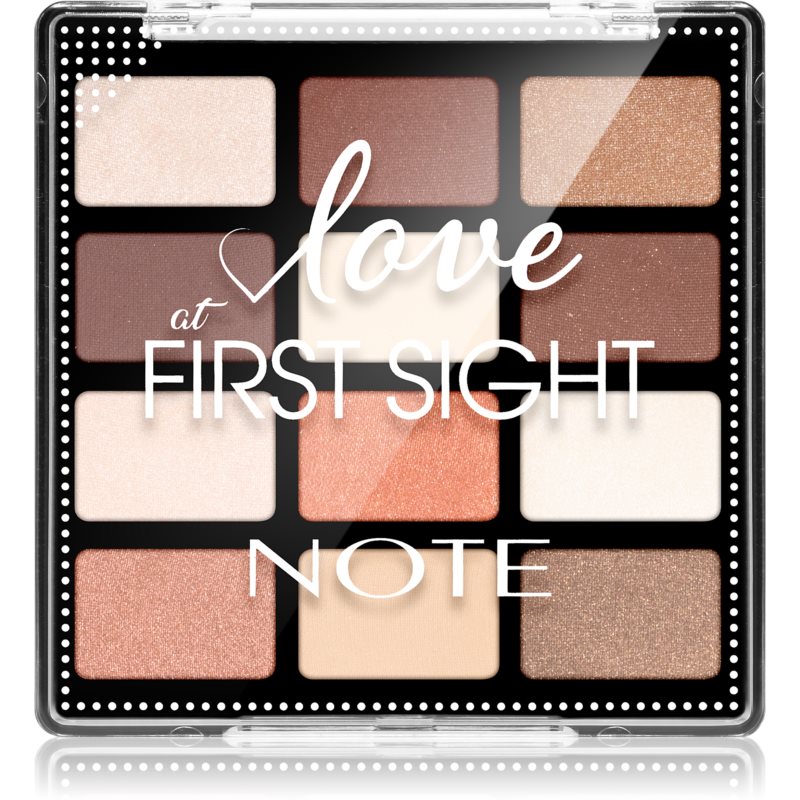 Photos - Eyeshadow NOTE Cosmetique Love At First Sight палетка тіней для очей 202 Insta Lover 