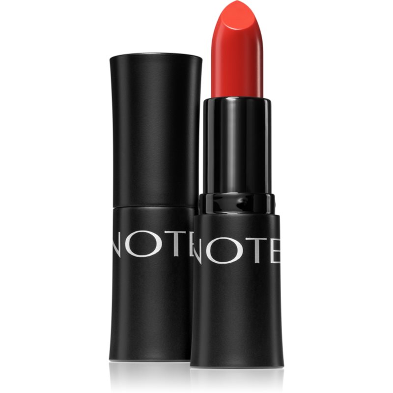 Note Cosmetique Deep Impact Lipstick Creamy Lipstick 12 Flaming Heart Red 4,5 G