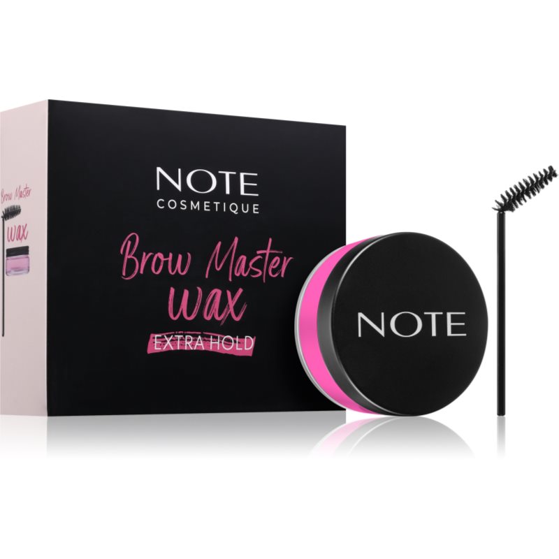 Note Cosmetique Brow Master Wax Fixierwachs für die Augenbrauen mit Bürste 50 ml