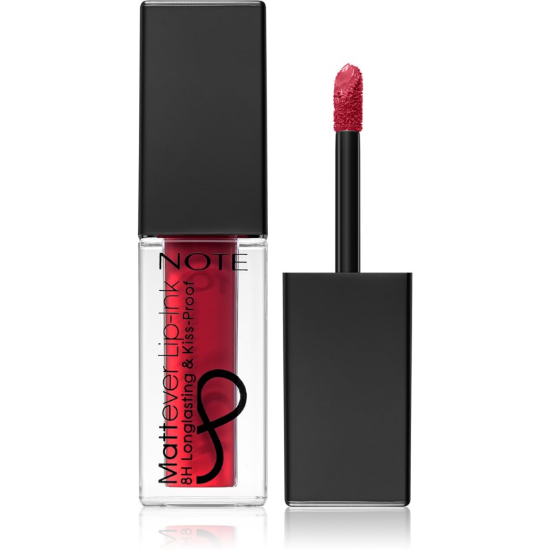 Note Cosmetique Mattever Lip-ink Matte Liquid Lipstick 14 Unpredictable Red 4,5 Ml