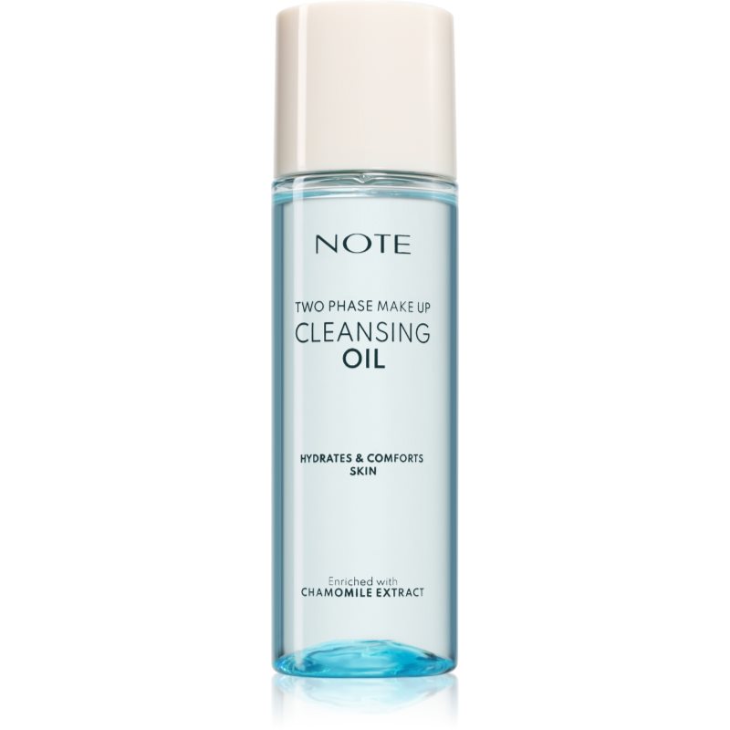 Note Cosmetique Two Phase Cleansing Oil dvojfázový odličovač vodeodolného make-upu na oči a pery 100 ml