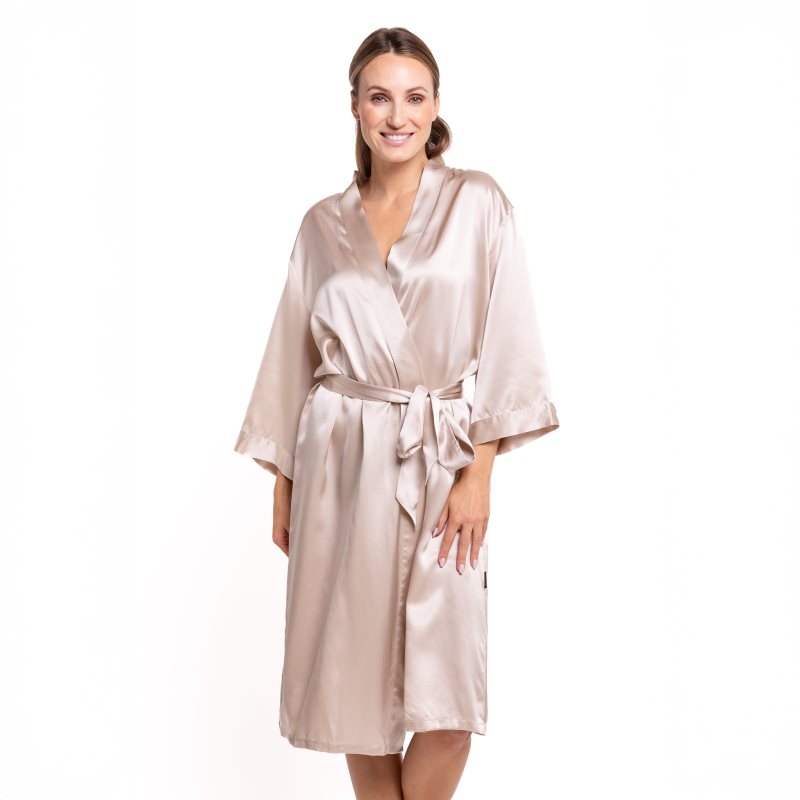 Notino Silk Collection Silk Bathrobe silk dressing gown 1 pc