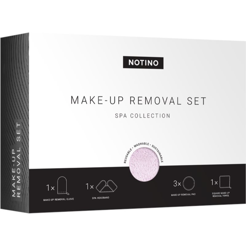 Notino Spa Collection Make-up Removal Set набір для видалення макіяжу з мікрофібри Lilac
