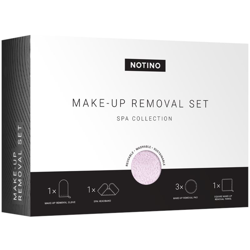 Notino Spa Collection Make-up Removal Set набір для видалення макіяжу з мікрофібри Lilac