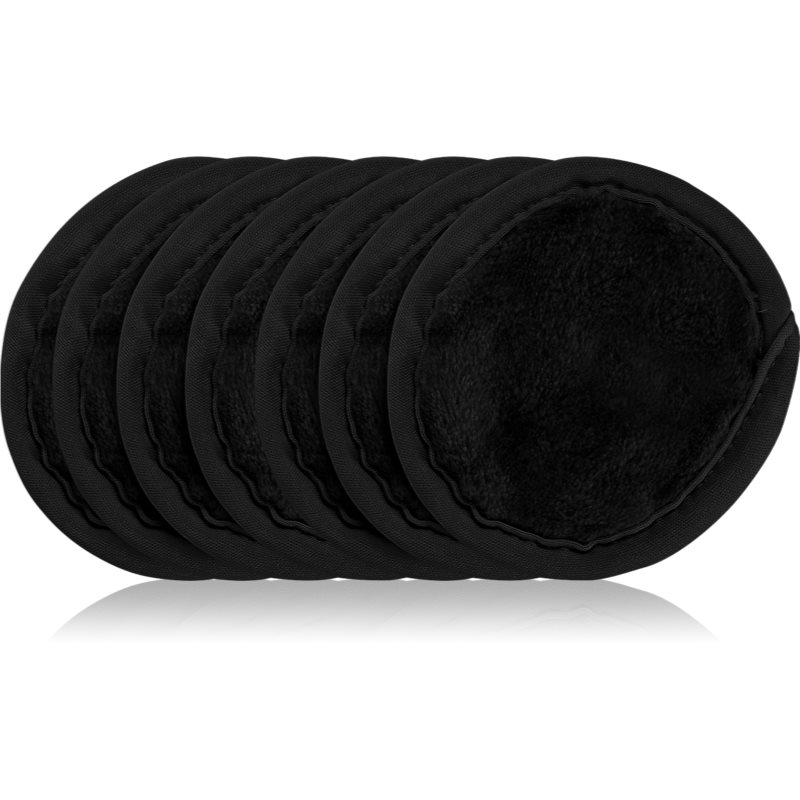 Notino Spa Collection Spa Headband And Make-up Removal Pads Set набір для зняття макіяжу з пов’язкою для волосся Black 7 кс