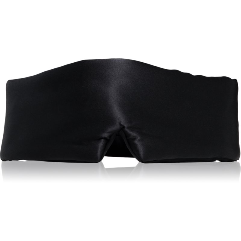 Notino Silk Collection Travel Sleeping Mask Black sleep mask Black 1 pc