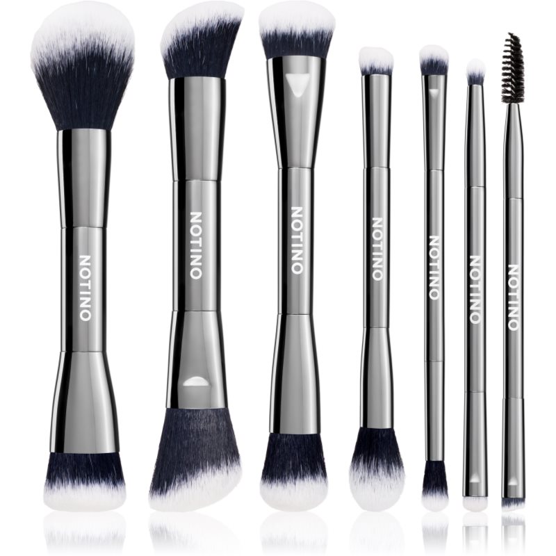 Notino Dual-End Make-Up Brush Set sada štetcov 7 ks