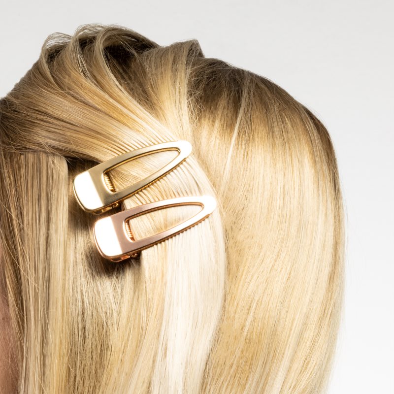 Notino Hair Collection Hair Clips заколки для волосся Gold And Rosegold 2 кс