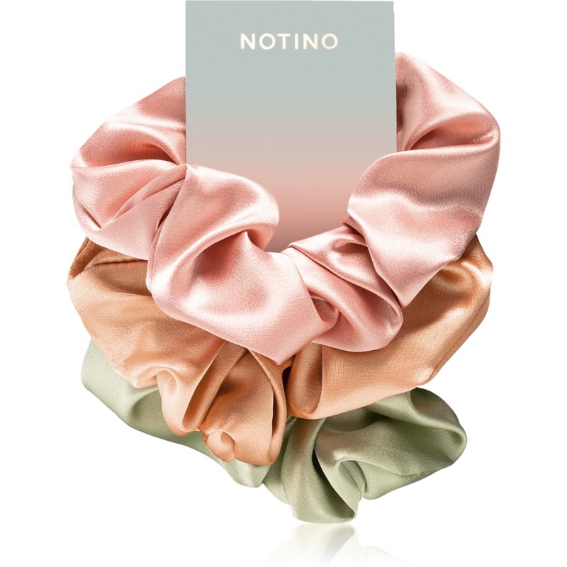 Notino Pastel Collection Hair rings hajgumik Pink, Orange, Green 3 db