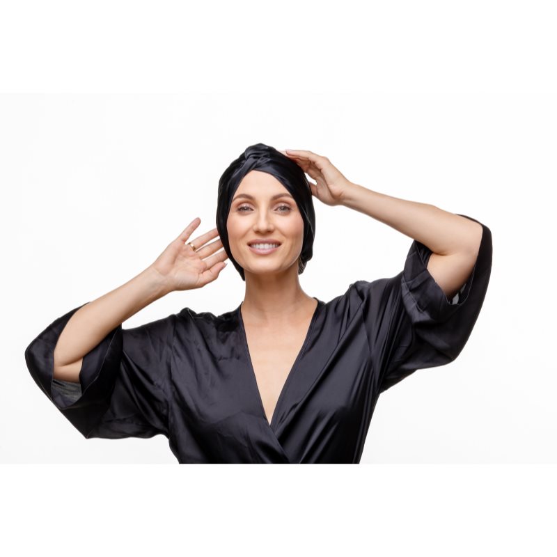 Notino Silk Collection Hair Wrap Silk Hair Turban Pink 1 Pc