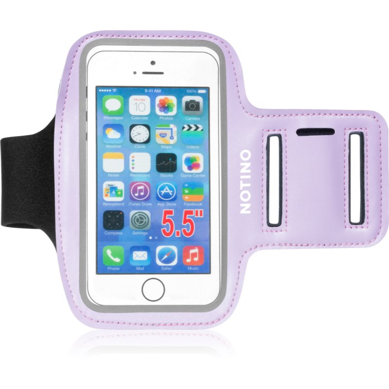 Notino Sport Collection Armband phone case puzdro na mobil Purple 17x4,5 cm