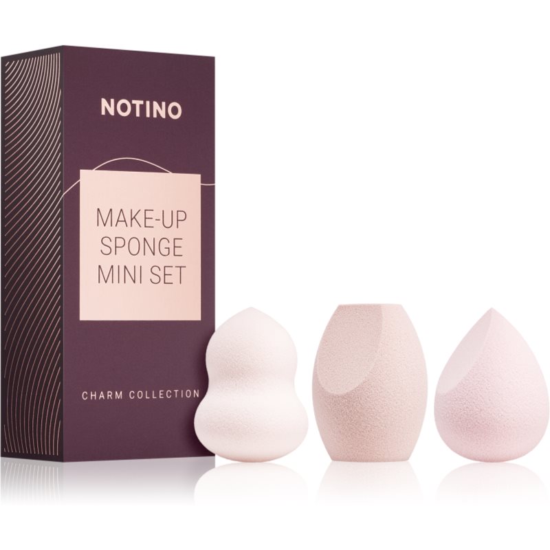 Notino Charm Collection Mini Make-up Sponge Set набір мініспонжів для макіяжу