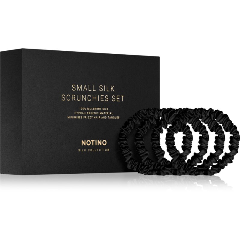 Notino Silk Collection Small Scrunchie Set набір шовкових гумок для волосся відтінок