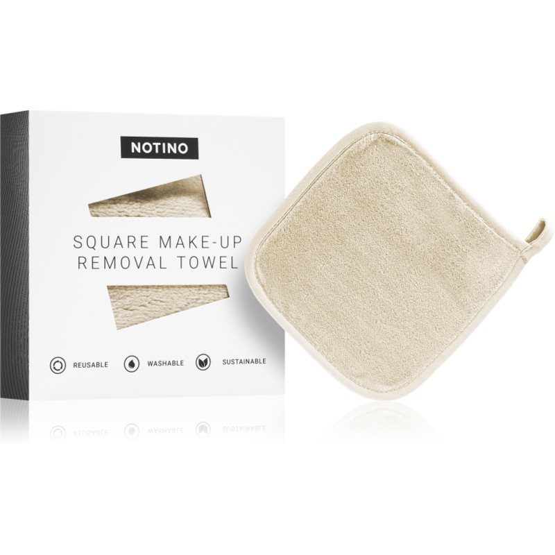 Notino Spa Collection Square Makeup Removing Towel рушник для зняття макіяжу відтінок 1 кс