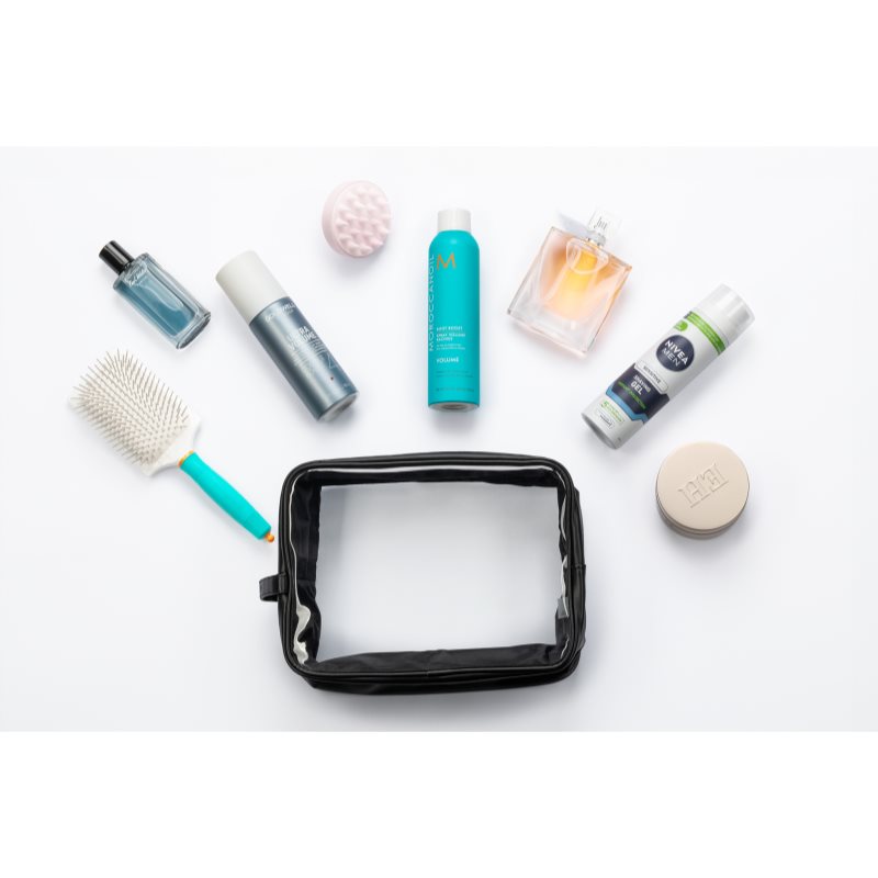 Notino Travel Collection Extra Large Clear Organizer Trousse De Toilette Transparente XL Black 27,5x20x12,5 Cm 1 Pcs