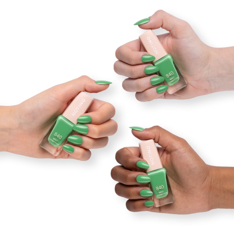 Notino Gel Effect Nail Polish lak na nechty s gélovým efektom 840 Mint Condition 10 ml (obrázok 3)