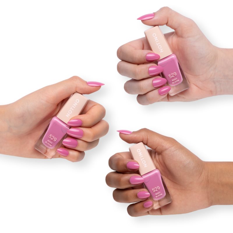 Notino Gel Effect Nail Polish lak na nechty s gélovým efektom 529 Rosy Bloom 10 ml (obrázok 3)