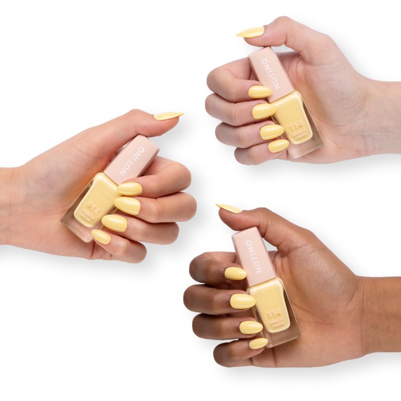 Notino Gel Effect Nail Polish lak na nechty s gélovým efektom 114 Vanilla Cream 10 ml (obrázok 3)