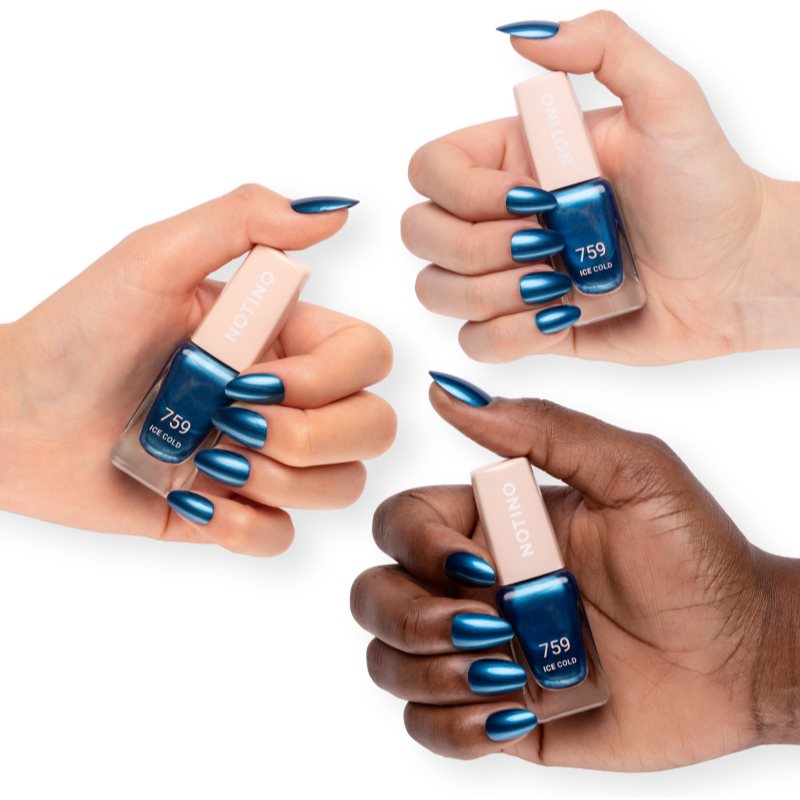 Notino Gel Effect Nail Polish lak na nechty s gélovým efektom 759 Ice Cold 10 ml (obrázok 3)