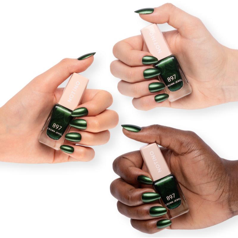 Notino Gel Effect Nail Polish lak na nechty s gélovým efektom 897 Crown Jewel 10 ml (obrázok 3)