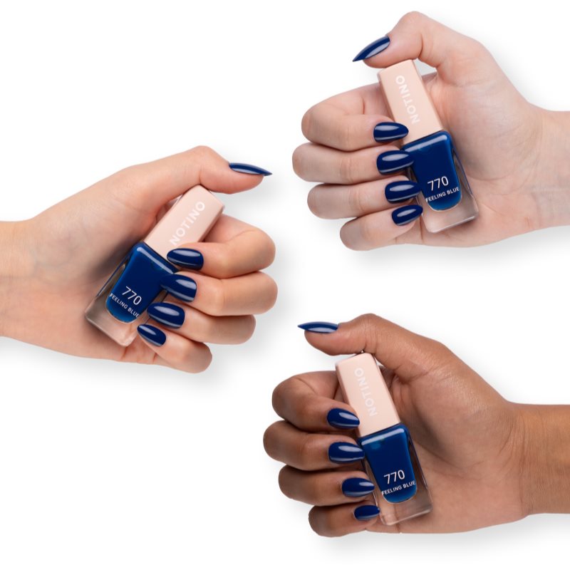 Notino Gel Effect Nail Polish lak na nechty s gélovým efektom 770 Feeling Blue 10 ml (obrázok 3)