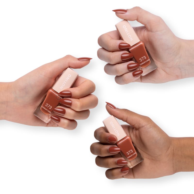 Notino Gel Effect Nail Polish lak na nechty s gélovým efektom 373 Terraflame 10 ml (obrázok 3)