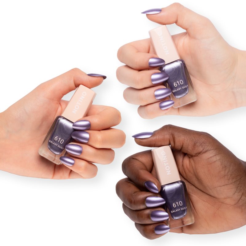 Notino Gel Effect Nail Polish lak na nechty s gélovým efektom 610 Galaxy Dust 10 ml (obrázok 3)