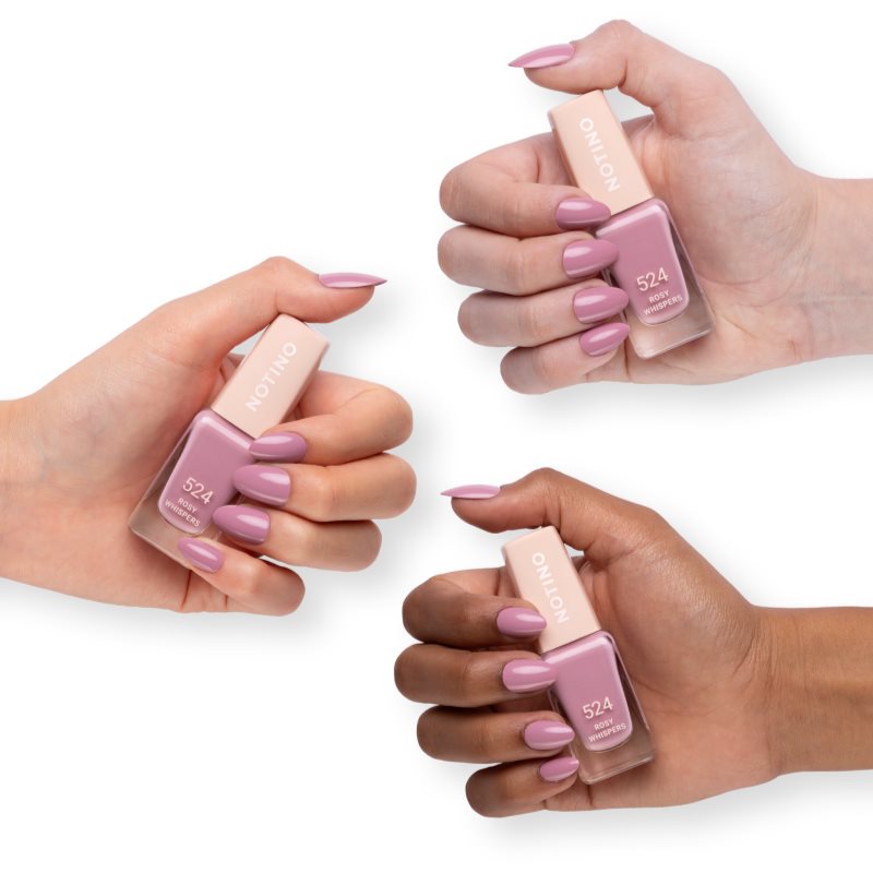 Notino Gel Effect Nail Polish lak na nechty s gélovým efektom 524 Rosy Whispers 10 ml (obrázok 3)