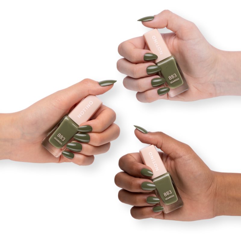 Notino Gel Effect Nail Polish lak na nechty s gélovým efektom 883 Seaweed 10 ml (obrázok 3)