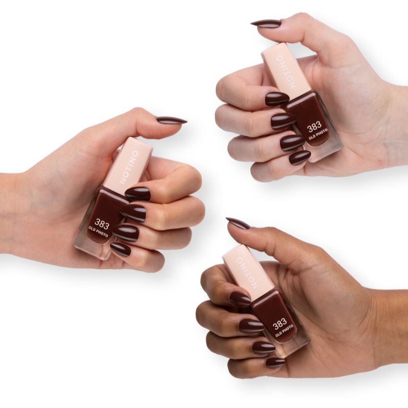 Notino Gel Effect Nail Polish lak na nechty s gélovým efektom 383 Old Photo 10 ml (obrázok 3)