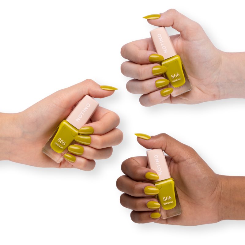 Notino Gel Effect Nail Polish lak na nechty s gélovým efektom 866 Verdant 10 ml (obrázok 3)