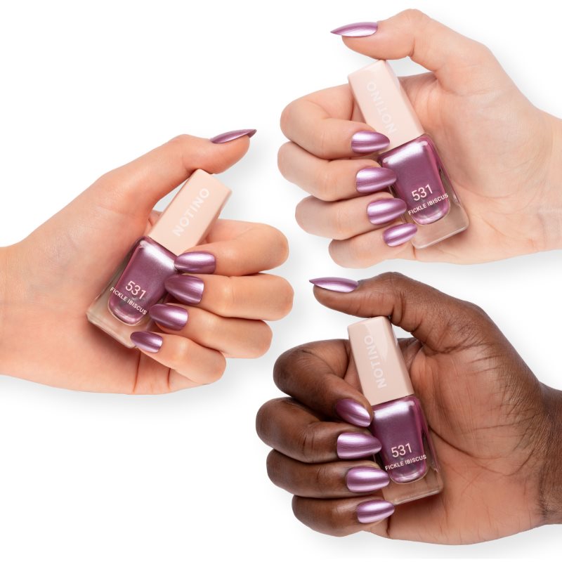 Notino Gel Effect Nail Polish lak na nechty s gélovým efektom 531 Fickle Ibiscus 10 ml (obrázok 3)