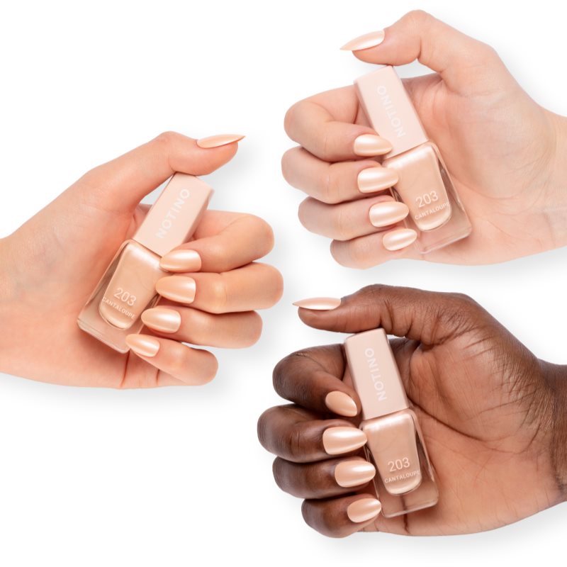 Notino Gel Effect Nail Polish lak na nechty s gélovým efektom 203 Cantaloupe 10 ml (obrázok 3)