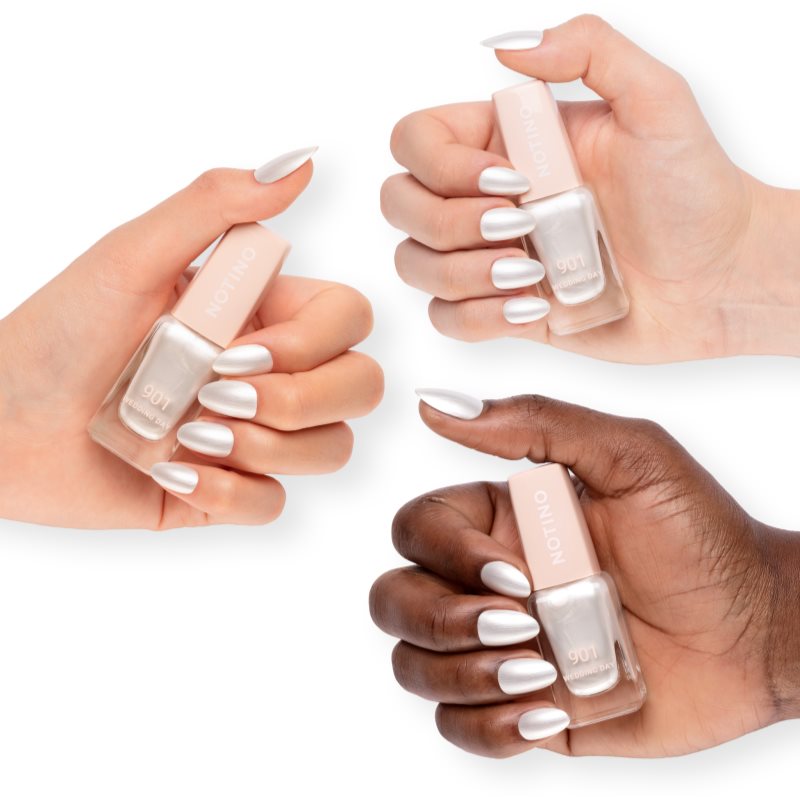 Notino Gel Effect Nail Polish lak na nechty s gélovým efektom 901 Wedding Day 10 ml (obrázok 3)