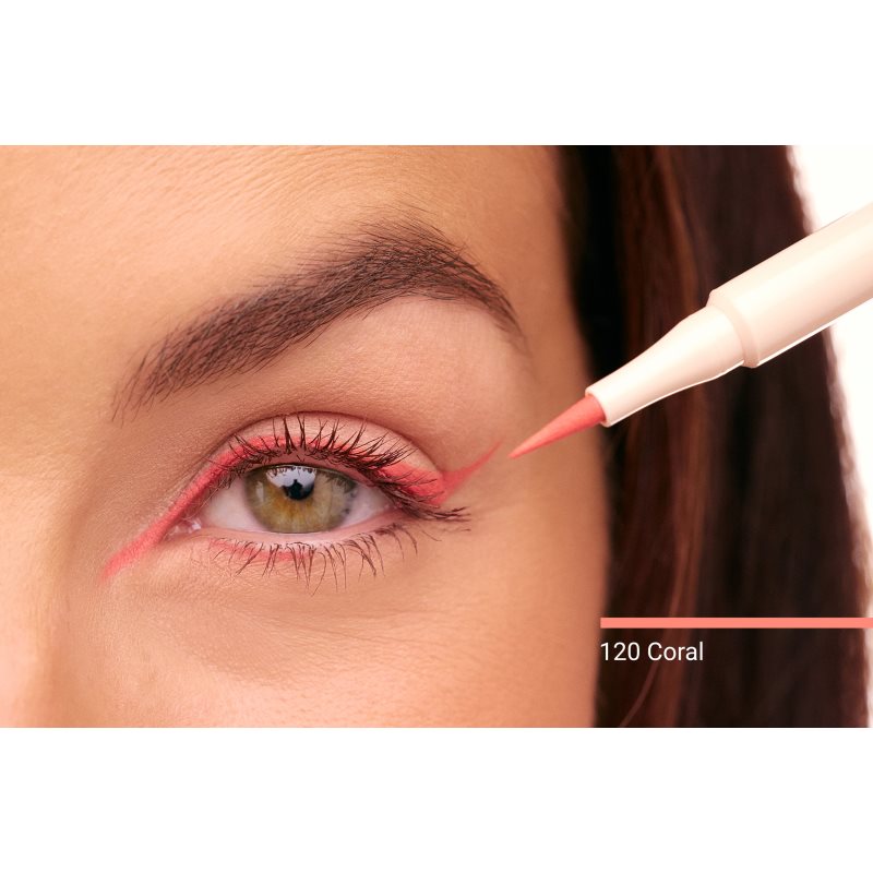 Notino Lifeproof Colour Eyeliner vodeodolná očná linka 120 Coral 1 ml (obrázok 3)