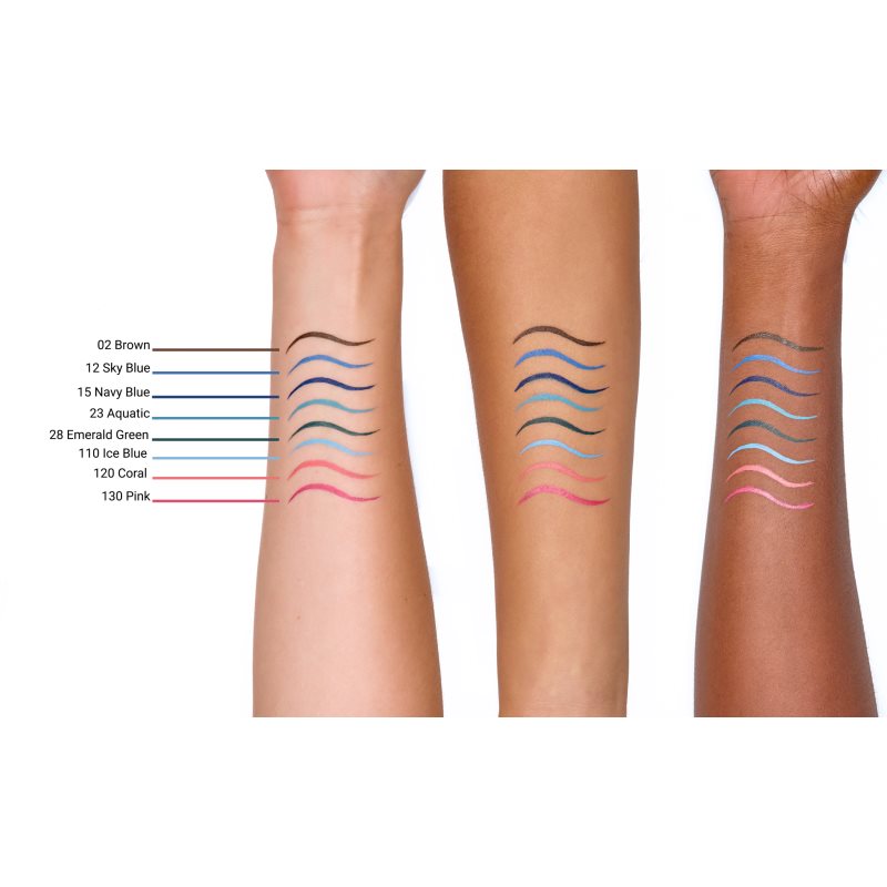 Notino Lifeproof Colour Eyeliner vodeodolná očná linka 120 Coral 1 ml (obrázok 5)