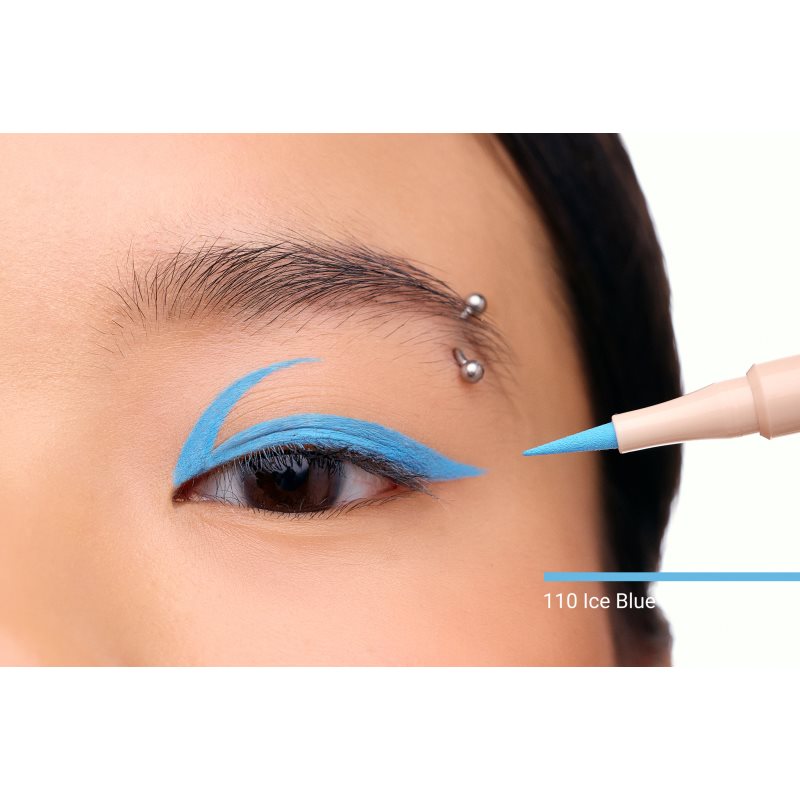 Notino Lifeproof Colour Eyeliner vodeodolná očná linka 110 Ice Blue 1 ml (obrázok 3)