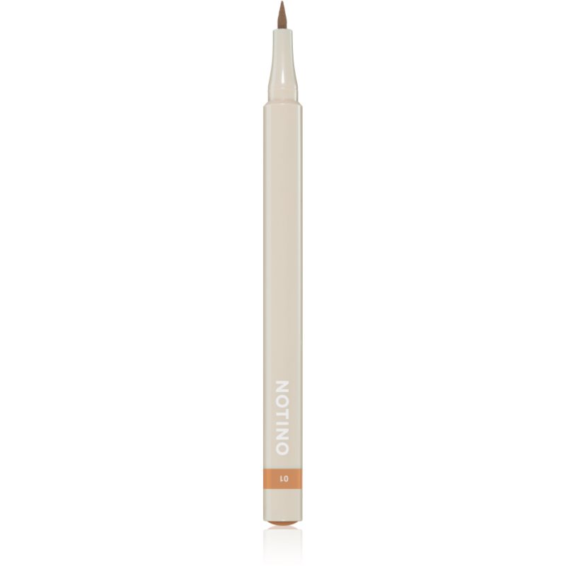Notino Lifeproof Eyebrow Felt Pen wasserfestes Fixativ für die Augenbrauen 01 Blonde 1 ml