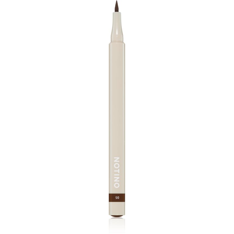 Notino Lifeproof Eyebrow Felt Pen wasserfestes Fixativ für die Augenbrauen 05 Dark Brown 1 ml